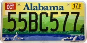 Alabama Plates