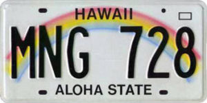 Hawaii Plates