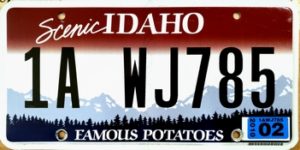 Idaho Plates