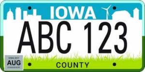 Iowa Plates