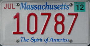 Massachusetts Plates