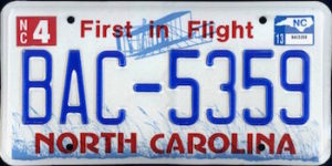 North Carolina Plates