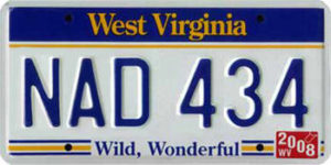 West Virginia Plates
